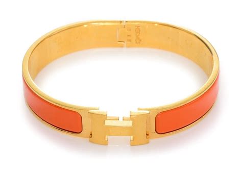 hermes orange bangle|hermes latest bangle.